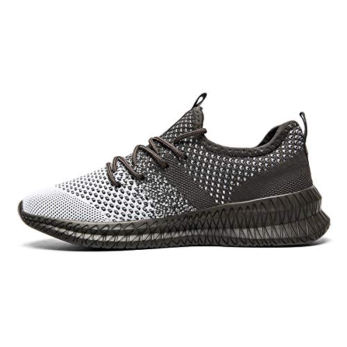 Linenghs Mens Running Trainers Walking Shoes Casual Breathable Gym Tennis Fitness Fashion Lightweight Sport Sneakers for Mens - Image 3