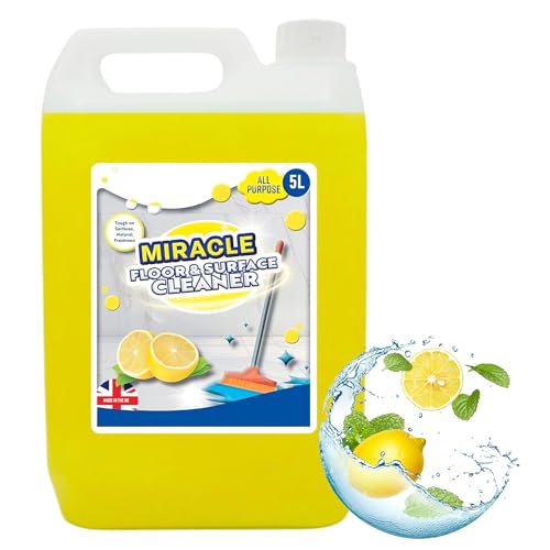 5 Litre Concentrated All Purpose Miracle Floor & Surface Cleaner Ideal For Hard Floors (1)