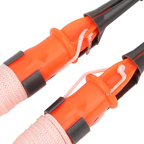 Demeras 2Pcs Ice Fishing Safety Picks, Sturdy and Dual Handheld Hammer with Safety Belt Whistle Ice Picks Pratical,Outdoor Life Saving Tools - Thumbnail 7