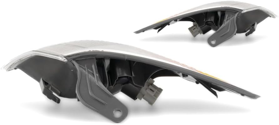 For 1997-1999 Toyota Camry Pair Driver and Passenger Side Turn Signal/Side Marker Light With Bulbs DOT Certified Included Sedan | TO2530126 TO2531126 | 81520-AA010 81510-AA010 ;