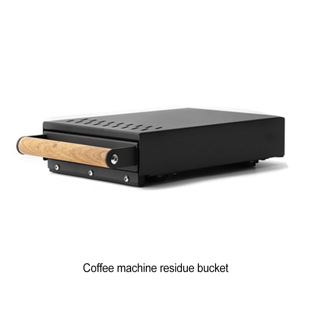Kaffeezubehör Organizer, leicht zu reinigen, Starke Tragfähigkeit, Anti Rutsch Pad, Metall Kaffeezubehör Boxen