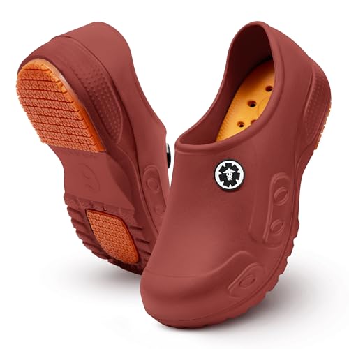 Image of YUNGPRIME Men's and Women's Slip-Resistant Work Shoes - Nursing - Chef Shoes