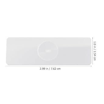 Mobestech 50 Pcs Glass Microscope Slides Single Recessed Concave well Laboratory Slides for Aquatic Specimens Observation 3X1X0.05In