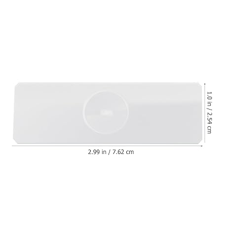 Mobestech 50 Pcs Glass Microscope Slides Single Recessed Concave well Laboratory Slides for Aquatic Specimens Observation 3X1X0.05In