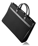 [KACHIKA] 【万博出展ブランド】_ボロくならない本革取手 ビジネスバッグ 商談 就活 リクルートバッグ 大容量 撥水 自立 ビジネスバック 軽量 出張 就活バッグ 2way 14インチ メンズ A4