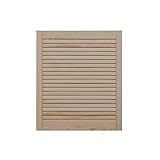 zimmertür kiefer furniert VIELSEITIG Klassisch schöne Lamellentüren mit offenen bzw. schräg stehenden Lamellen als z.B. Schiebetüren, Flügeltüren, Regaltüren, Möbeltüren, Raumteiler, Trennwand, Paravent oder Verblendung für Ihren Schrank, Einbauschrank, Wandschrank und andere Möbel im Innenbereich