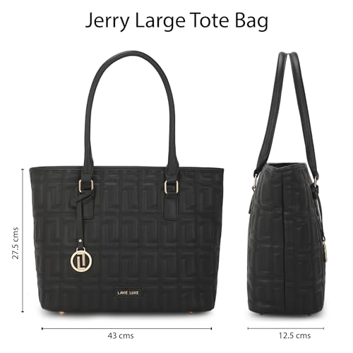 Image of Lavie Luxe Women's Jerry Pro Laptop Handbag | Fits upto 14 inch Laptop | Laptop Bag for Work | Ladies purse | Stylish Shoulder Bag | Gift for Women
