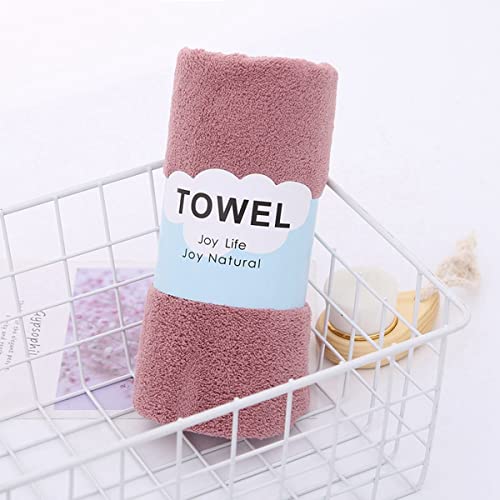 WDhomLT 4pcs Bad Handtuch Korallen Fleece Handtuch Plüsch Klassische Handtücher Weich Durable Leicht und Hoch Saugfähige… – Bild 4
