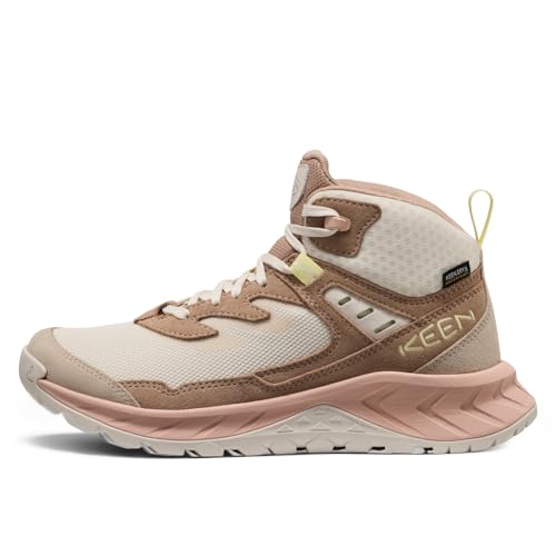 Image of KEEN Women's Hightrail Mid Height Durable Lightweight Breathable Leather Waterproof Hiking Boots