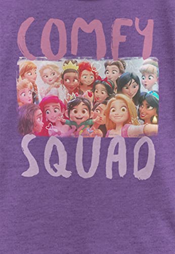 Disney Wreck-it-Ralph Comfy Squad Selfie Girl's Heather Crew Tee2