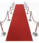 HOMBYS 450 GSM Extra Thick Red Carpet Runner for Parties & Events
HOMBYS Non-Slip Red Carpet Runner for Wedding Decorati 41XxYOulpoL. AC SR166,182