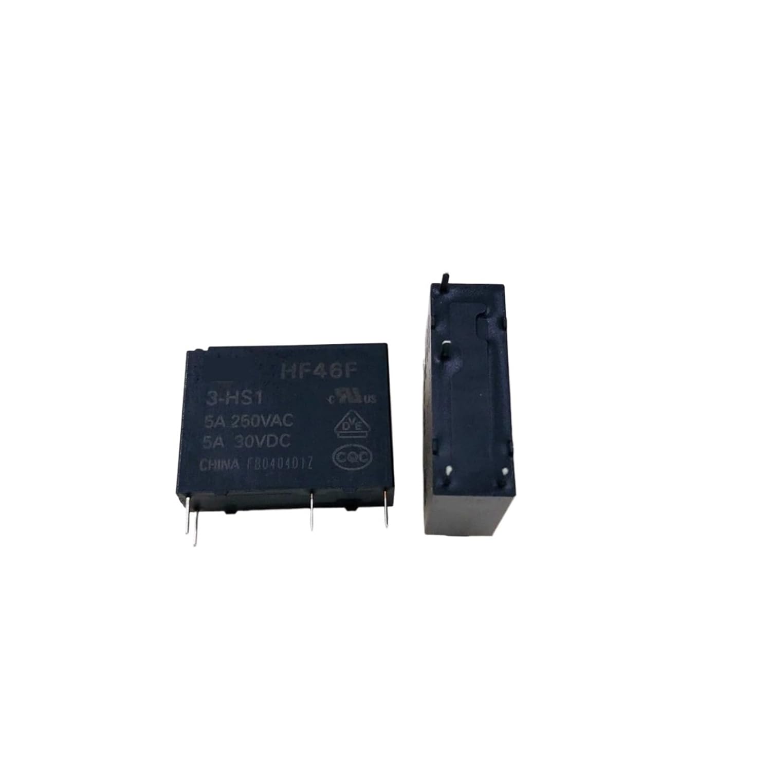 Relay HF46F-3-HS1 Relay 3VDC Group of Normally Open 4-pin 5A 250VAC HF46F-003-HS1 1Pcs