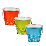 Decorativo cubo de acero con velas