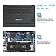 PASUKTER 60Wh F3YGT E7280 Ersatz Laptop Akku Kompatibel mit Dell Latitude 12 7000 7280 7290 13 7380 7390 P28S001 P29S002 14 7480 7490 E7480 E7290 DM3WC 2X39G KG7VF V4940 451-BBYE 453-BBCF(7.6V)