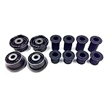 12 Front Rear Leaf Spring Shackle Bushing Kit Fit For 2012-2018 Ford Ranger T6 Mazda BT-50 2WD 4WD Pickup Truck NISTO