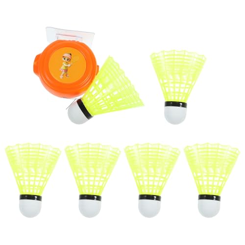 NUOLUX リバウンドバドン練習器具 球 ポータブル調節可能コード付き 室内外対応 テニスファン向け反射神経トレーニング 羽毛球トレーニン