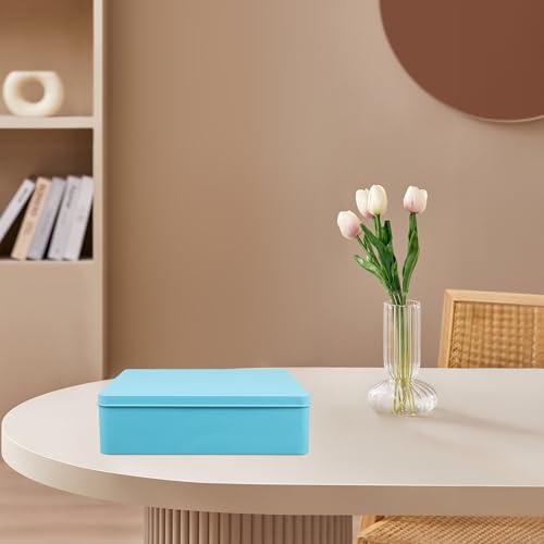 Lata de galletas elegante y de gran capacidad para almacenamiento 4