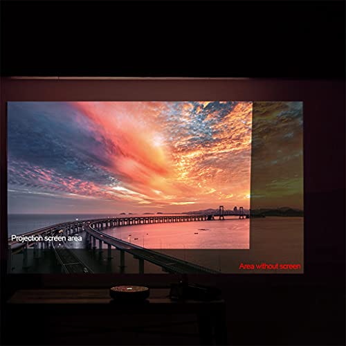 Pantalla de proyector portátil de 80 pulgadas sin marco miniatura 3