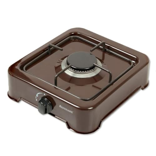 Cuiseur à gaz 1 zone K-01BR marron réchaud portable brûleur unique