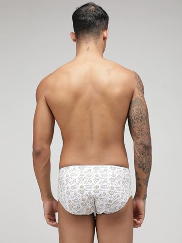 Image of Zoiro Men's Brief | Soft Band | Soft No-Marks Elastic | Breathable Innerwear | Pack of 1 | Color May Vary