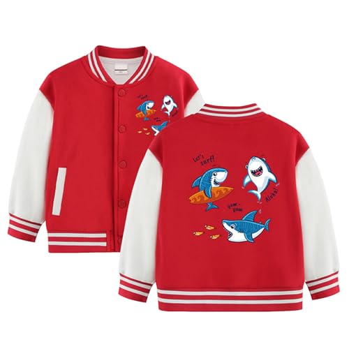 [Povozer] �X�^�W���� �L�b�Y �j�̎q ���̎q �W���P�b�g �싅�� ���� �A�E�^�[ �u���]�� �R�[�g �q���� �t�H ���w�� �W���j�A �W�����p�[ �v�����g ���� �J�W���A�� �t�@�b�V���� �ʊw �ʉ� 90-170