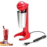 [Máquina de batidos multifuncional] Es ampliamente utilizada en tiendas de té con leche, cafeterías, etc. Se puede usar para remover leche, yogur, frutas, batidos, cócteles, etc.