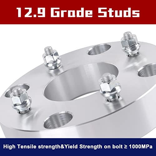 Flycle 4X156 To 4X137 Wheel Adapters, 1.5 Inch 4X156 To 4X137 Wheel Adapter With 10X1.25 Studs 82.5Mm Hub Bore #TOP2