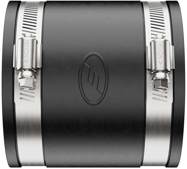 Fernco 1056-33 Flexible Pipe Coupling 3” CI/Plastic/Steel to 3” CI/Plastic/Steel