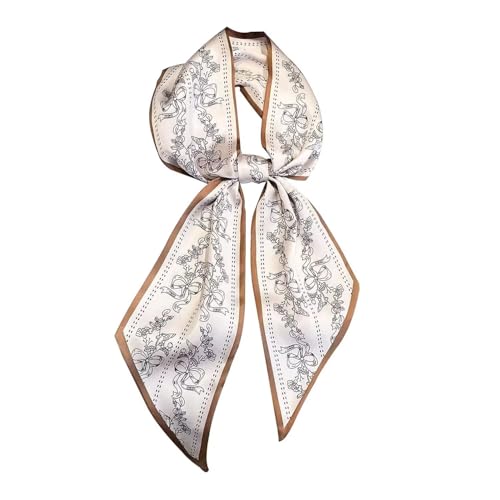 Women's Bag Scarf Turban Hijab Handbag Silk Long Thin Satin Fashion