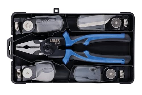 Laser 8763 Interchangeable Pliers Set 5-in-1, Multi - Image 2