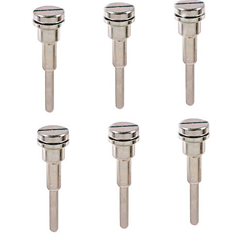 Image of DIY Crafts Design No # 8, Pack of 6 Pcs, Shank Arbor Cut-Off Wheel HSS Mandrel Holder Fit DI (Design No # 8, Pack of 6 Pcs)