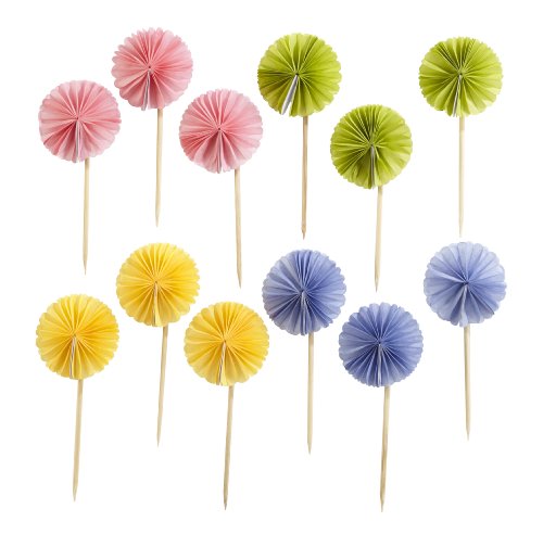 Martha Stewart Crafts Spring Pom-Pom Food Picks