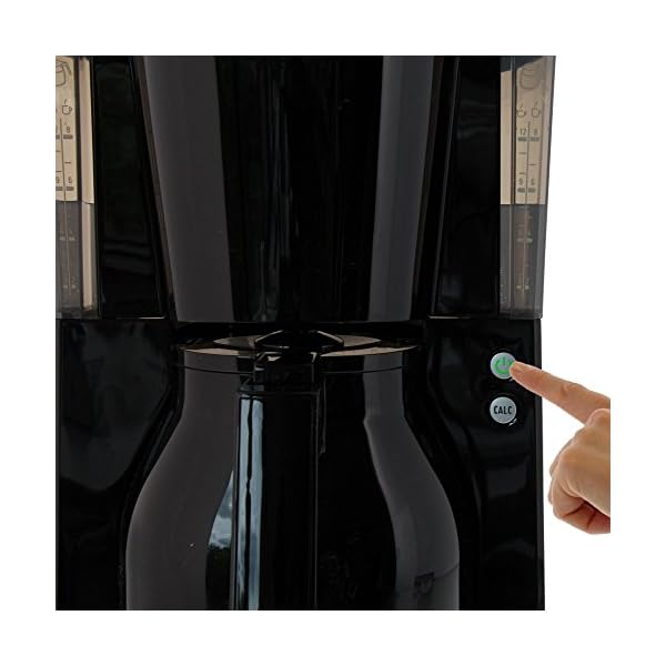 Melitta Look Therm Selection - Filterkaffeemaschine - mit Thermokanne - Tropfstopp - 8 Tassen - Schwarz (1011-12) – Bild 7