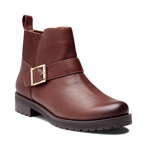 Vionic Women's Mystic Mara Ankle Boot Chocolate