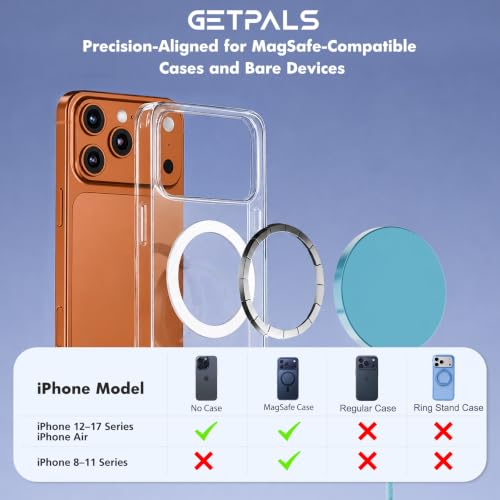 Image of 25W Magnetic Portable Fast Wireless Charging Pad for Apple iPhone Series