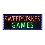 Sweepstakes Games Sign for Business,Super Bright Hanging Advertising Board