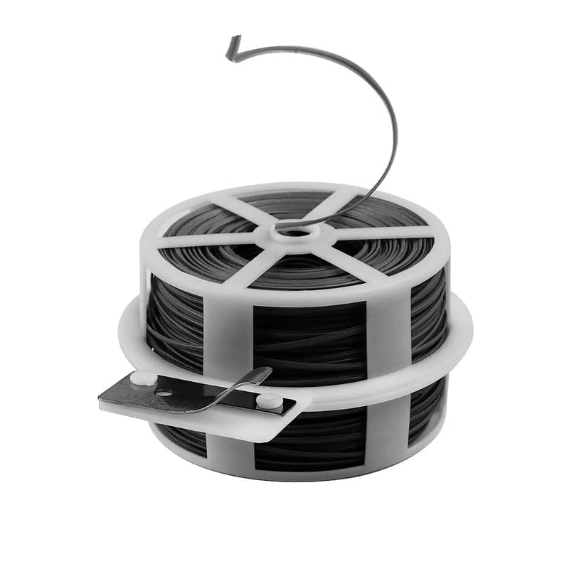 MX Plastic Garden Twist tie Wire Rope Spool with Magic Twister Cutter for Plantation Gardening Farming Yard Farm Lawn Park Plants Office Home Organization, 1 Spool of 50 Meter- White (1 PCS)-image-18