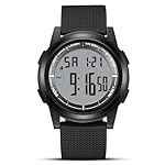 HANPOSH Reloj Hombre Relojes Impermeables para Hom...: ⌚ Reloj digital para hombre: relojes digitales equipados con movimiento japonés y batería con multifunción: retroiluminación LED, cronómetro, interruptor de 12/24 horas, zona horaria dual, semana, mes, visualización de fecha, calendario automático, a...