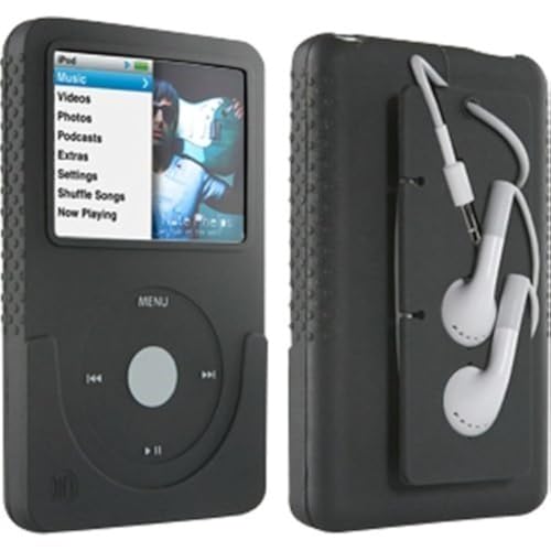DLO Jam Jacket with Cord Management for the 80/120 GB iPod classic 6G (Black) (Bulk Pack)