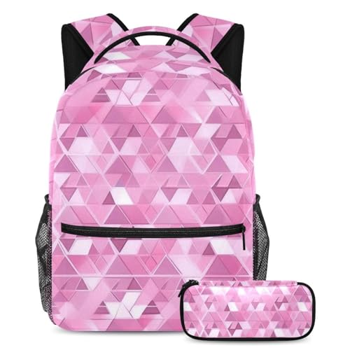 Sac à dos de jour avec trousse pour organiser les grands livres de cours sans effort
