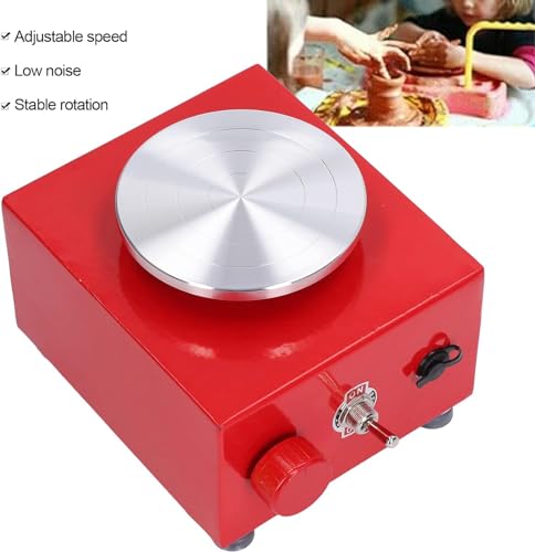 Mini rueda de cerámica eléctrica CUSMA de arcilla para regalo de niños y adultos 6