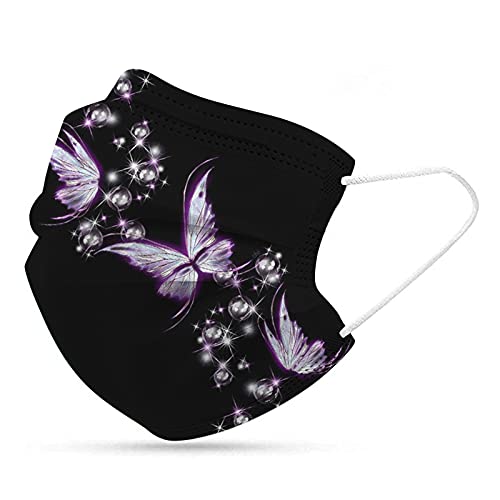 Zldhxyf 10/20/50 stuks volwassenen masker mondbescherming 3-laags dames mondbescherming wegwerp Kerstmis masker bandana halsdoek jongen mondbescherming kinderen wegwerp Kerstmis Halloween - Image 5