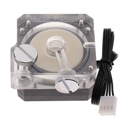 Motor de refrigeración transparente con bomba de agua para maquetas y PC 4
