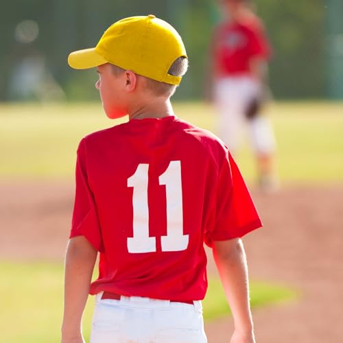 Image of Shyyween Kids Baseball Caps Youth Adjustable Plain Baseball Hats Cotton Blank Hats Bulk for Girls Boys Sport Team