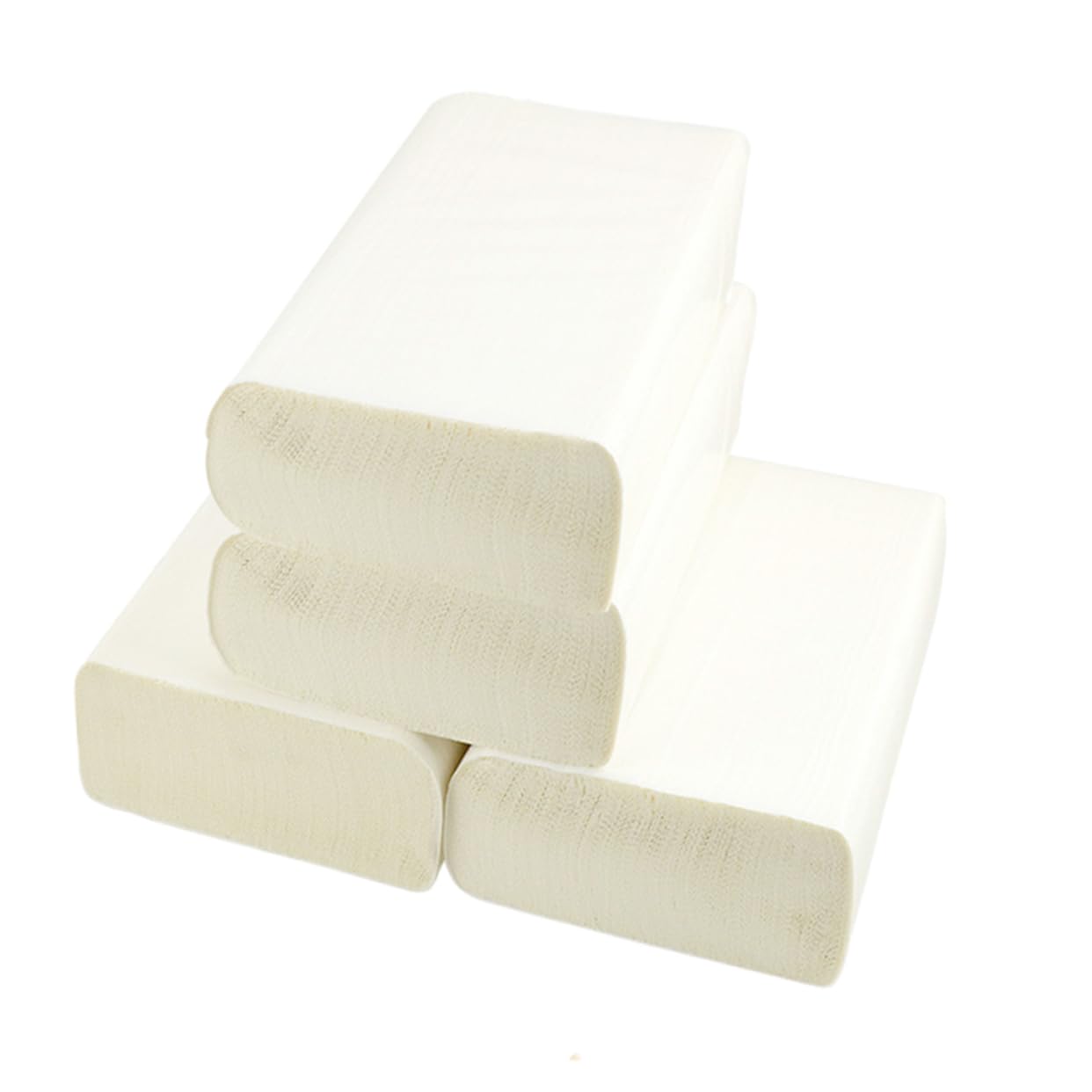 Pâte de Bois Blanc Essuie-tout 4 Rouleaux Épais Cuisine