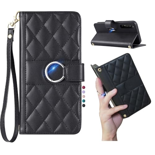 ~ꉮ Sony Xperia 1 IViSOG06/SO-51CjOtLeBOU[蒠^P[X GKgł킢 Xgbvt DJ[h[ X^h@\ }OlbgJ SʕیiubNj