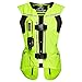 Kamizelka na poduszkę powietrzną z odblaskowymi paskami do motocrossu, lekka odblaskowa kamizelka na poduszkę powietrzną, pęknięcia zużycia, miękka i łatwa do czyszczenia, dla dorosłych, mężczyzn i kobiet, kolor zielony