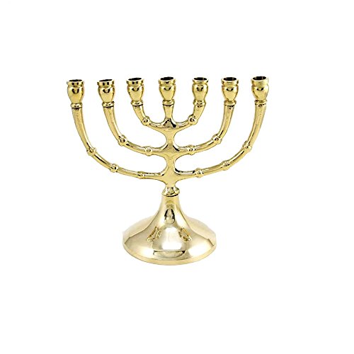 NKlaus Menorah a 7 bracci in ottone 13