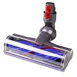 Upgrade Anti-Tangle Replacement Vacuum Head Compatible with Dyson V7,V8, Cyclone V10,V11,V15 Cordless Vacuum Cleaners, Suitable for Thin Carpets, Hardwood Floor