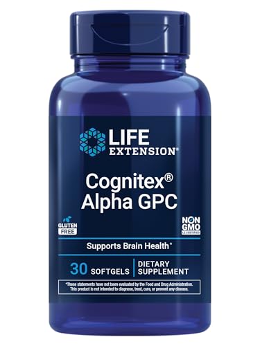 Life Extension Cognitex Basics, 30 Softgels - Multi-Nutrient Formula for Brain Health Support, Targeted Nutrition for Memory, Focus, Attention & Overall Cognitive Performance - Non-GMO, Gluten-Free